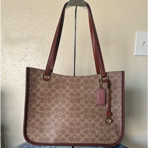 Coach Tyler Carryall In Signature Canvas
